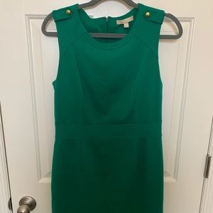 Banana Republic Green Sheath Dress